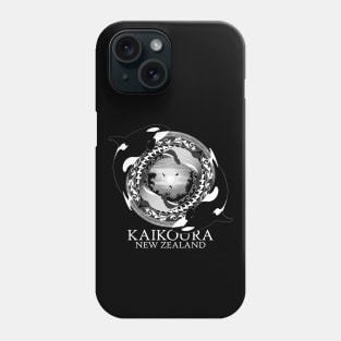 Orca and hector's dolphin Kaikoura New Zealand Phone Case