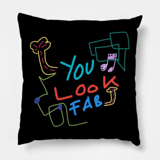 CNN Stuff | you look fab Pillow