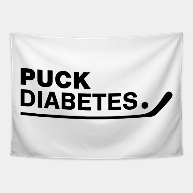 Puck Diabetes Tapestry by dvdnds