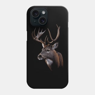 Majestic Deer Buck Stunning Buck Portrait Phone Case