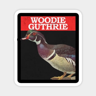 Woodie Guthrie Magnet