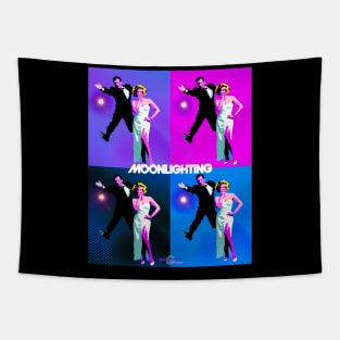 Moonlighting Quad 1 Tapestry