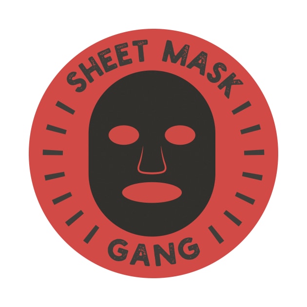 Sheet Mask Gang Red by alinabeska