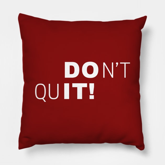 DO IT! Pillow by djojoengineer