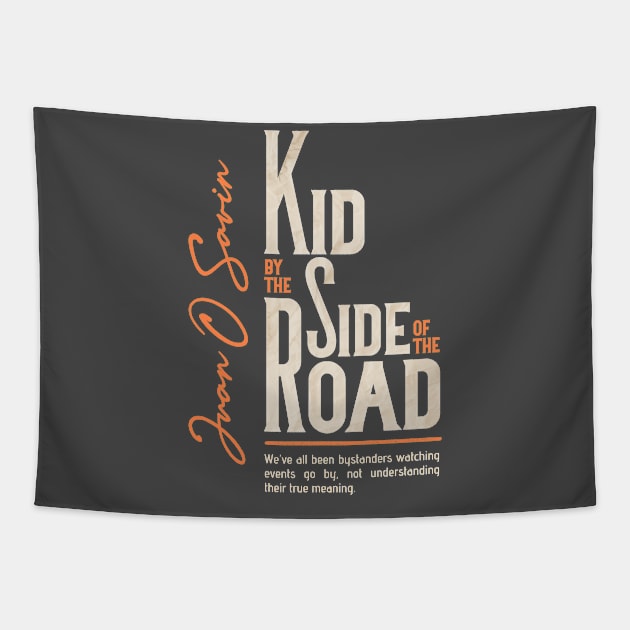 Kid by the Side of the Road Shirt Black Tapestry by SeraphimChris