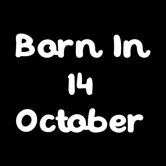 Born In 14 October by Fandie