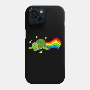 Flying Turtle Rainbow Phone Case