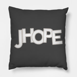 BTS Bangtan Jhope Jung Hoseok typography text army | Morcaworks Pillow