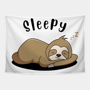 Sleepy Sloth Tapestry