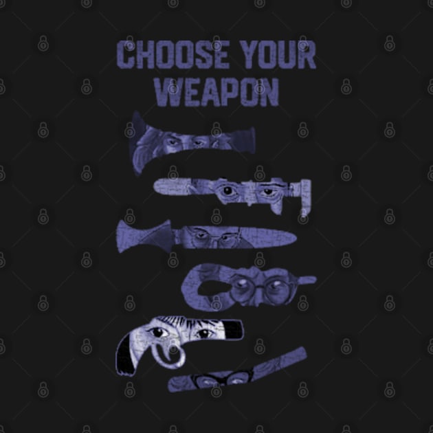 Choose Your Weapon Clue Movie by Viinlustraion