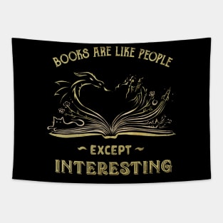 Books Are Interesting Tapestry