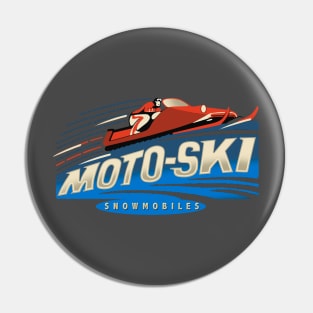 Moto Ski Snowmobiles Canada Pin