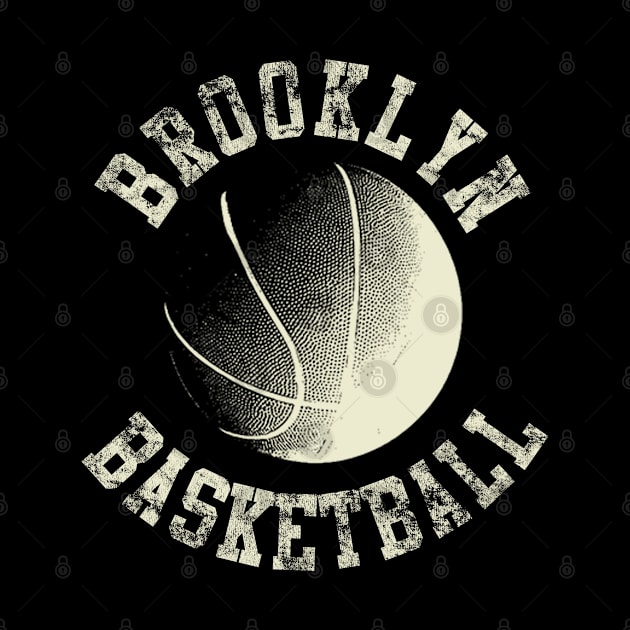 Vintage Brooklyn Basketball by tropicalteesshop