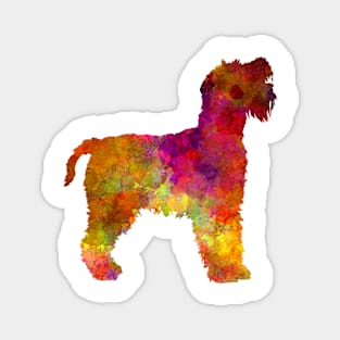 Welsh Terrier in watercolor Magnet