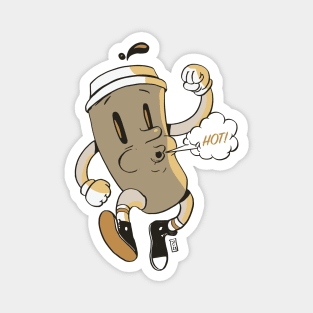 Hot Coffee Magnet