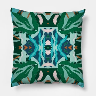 Jungle Abstraction / Wilderness Decor Pillow