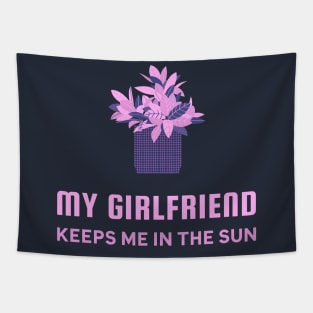 Plant Girlfriend Tapestry