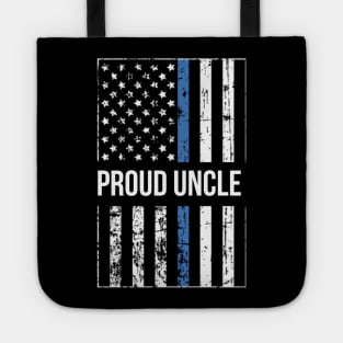 Proud Uncle of a Police Officer Tote