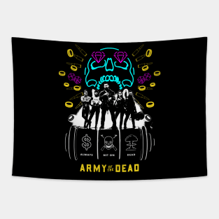 Army of the Dead (Neon) Tapestry