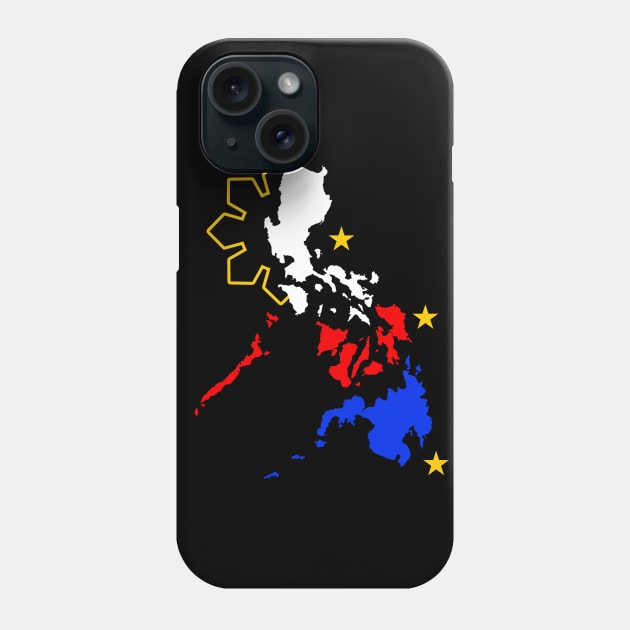 Philippine Map Phone Case by Filipino