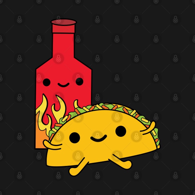 Taco & Hot Sauce by BoredInc