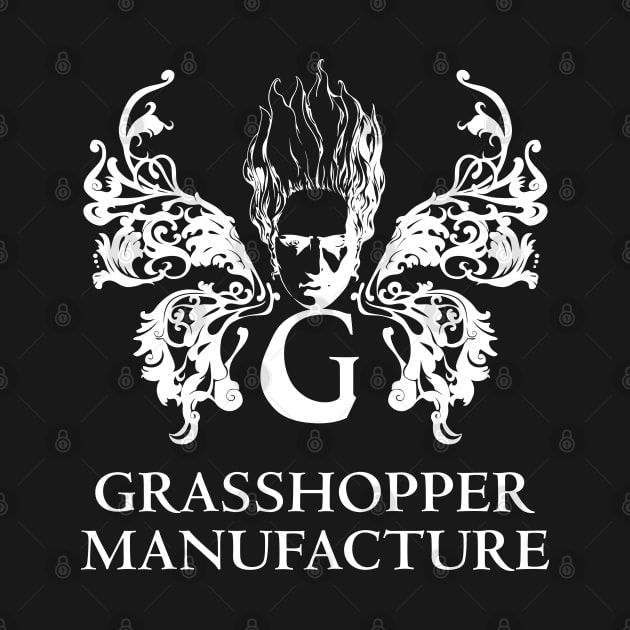 Grasshopper Manufacture Merch Grasshopper Manufacture Logo by Thomas-Mc