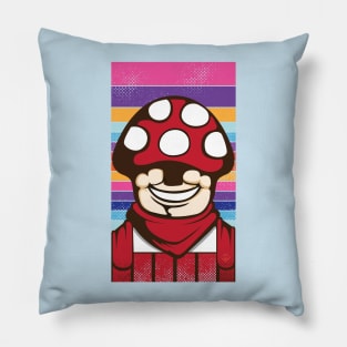 Mushroom Boy Pillow