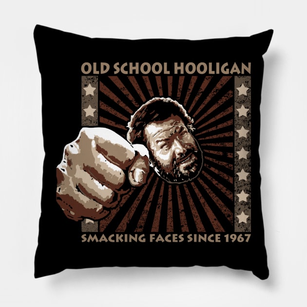 Smacking Faces Pillow by Snogard