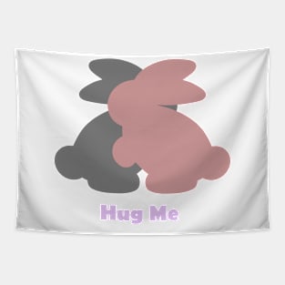 Bunnies hug Tapestry