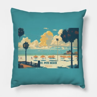 St. Pete Beach, Florida Pillow