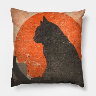 Catzilla v2 Pillow