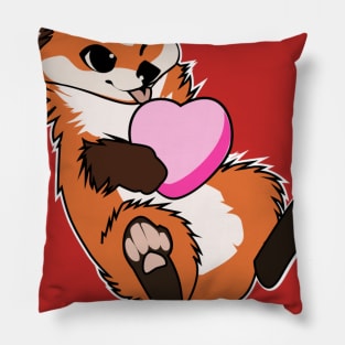 Foxy Valentines Pillow