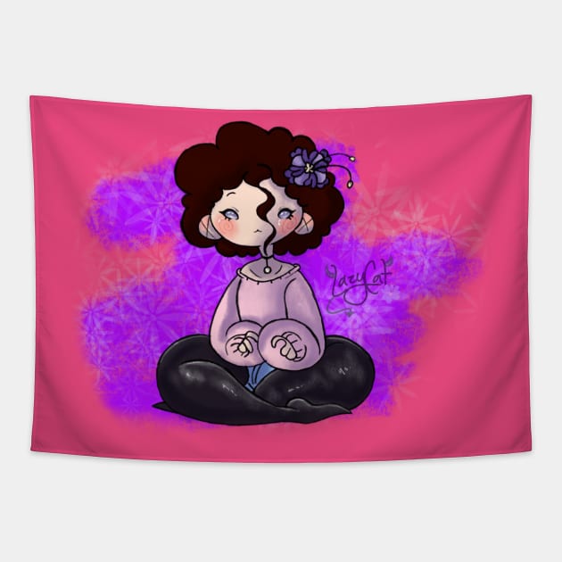 Goopy boo Tapestry by LazyKat1