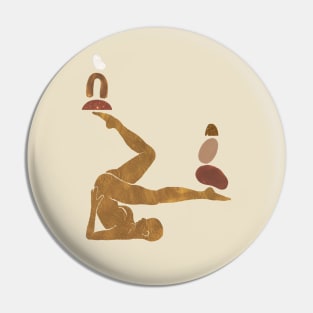 Astro Celestial Somersault Feminine Pin