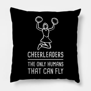 Fly | Cute And Funny Cheerleading Cheerleader Pillow