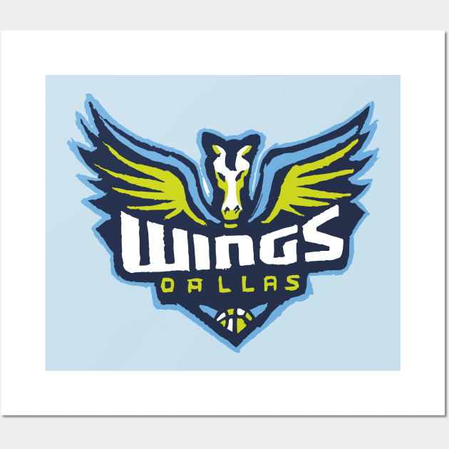 dallas wings Poster for Sale by posivibez