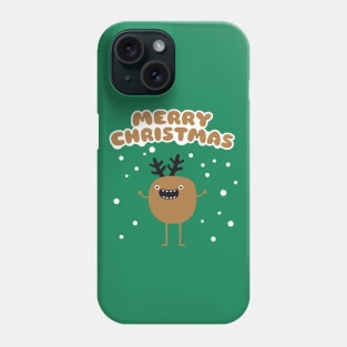 Funny Christmas Reindeer Phone Case