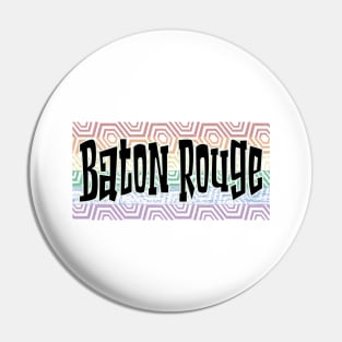 LGBTQ PRIDE EQUAL USA BATON ROUGE Pin