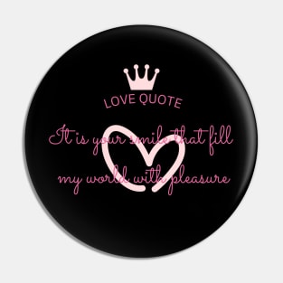 love quote Pin