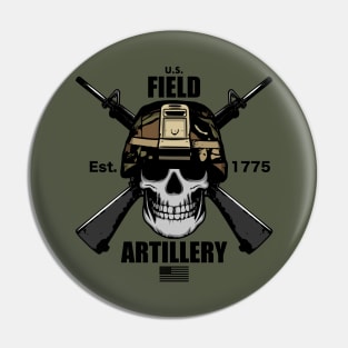 US Field Artillery Pin