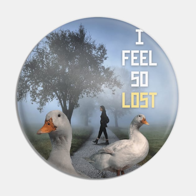 I Feel So Lost Pin by TheSoldierOfFortune