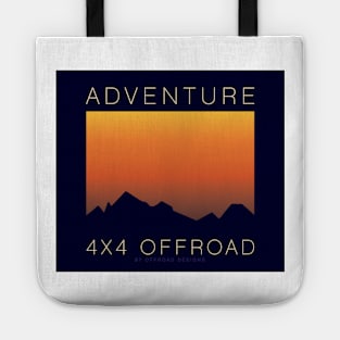 4x4 Offroad Adventure - Golden Skies Tote