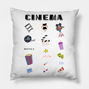 The Art of Cinema Pillow