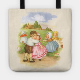 Vintage Georgie Porgie, Puddin' and Pie Nursery Rhyme Tote