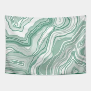 Sage Green Agate Tapestry