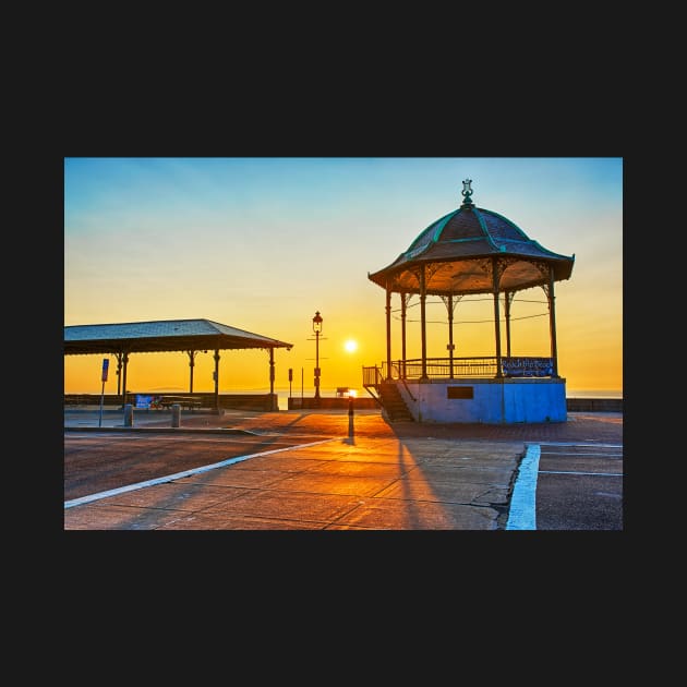 Revere Beach Bandstand at Sunrise Revere Beach by WayneOxfordPh