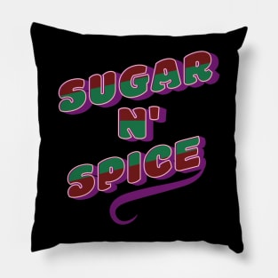 Sugar and Spice Pillow