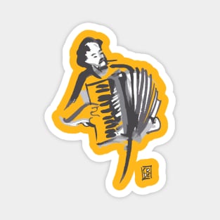 accordionist Magnet