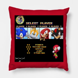 Streets of Rage x Sonic the Hedgehog (Knuckles) Pillow