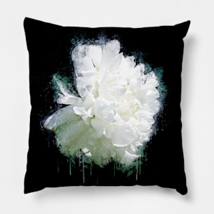 Floral design watercolor flowers Pillow